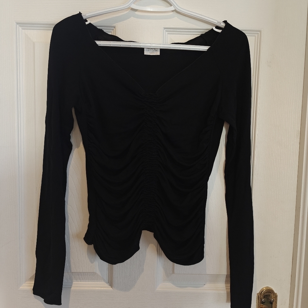 ARMANI Slouch Long Sleeve Shirt Y2K